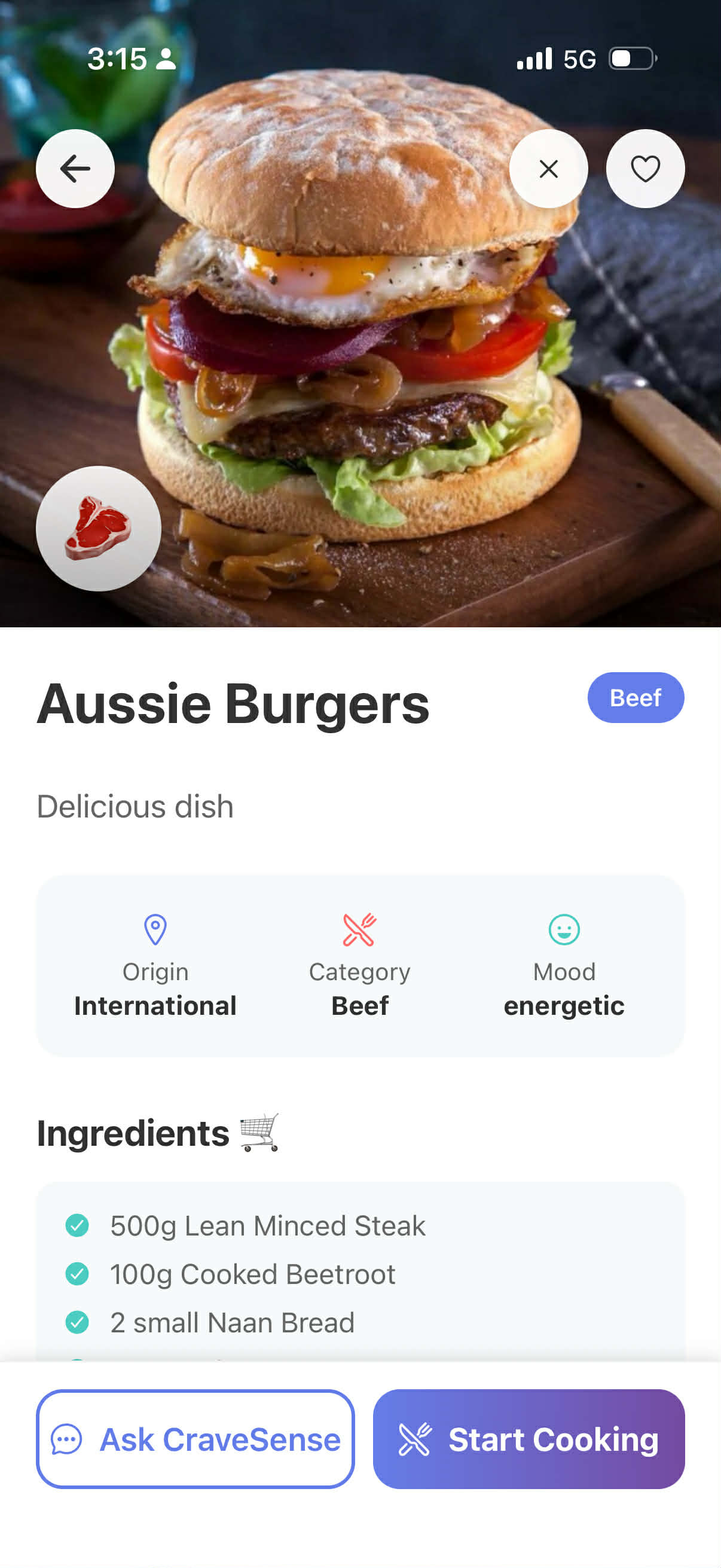 CraveSense Feature 2